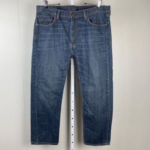Mens Levi's 505 Regular Fit Straight Leg‎ Denim Jeans Size 40x30
